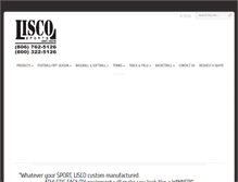 Tablet Screenshot of liscosports.com